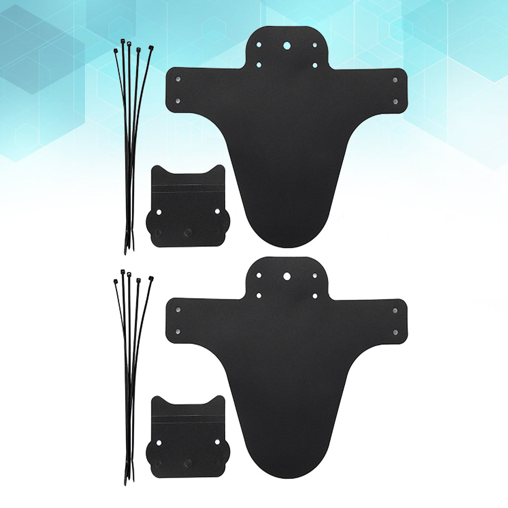 Cycling Commute In Rain - 2Sets Heavy-Duty Bike Mud Guard Front