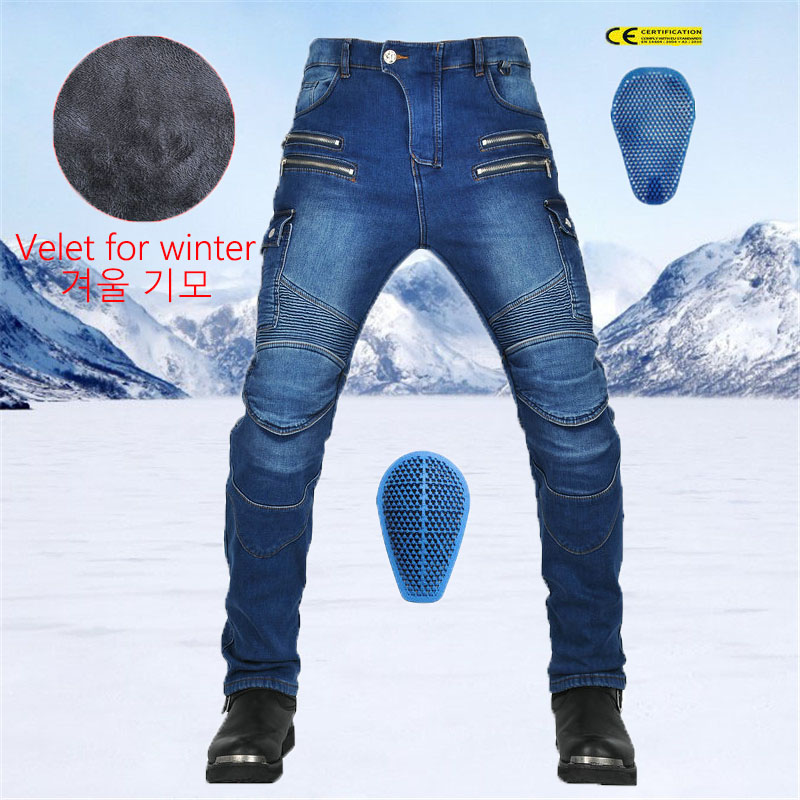 Cycling Commute Essentials - Winter Motorcycle Riding Pants Fleece Lined