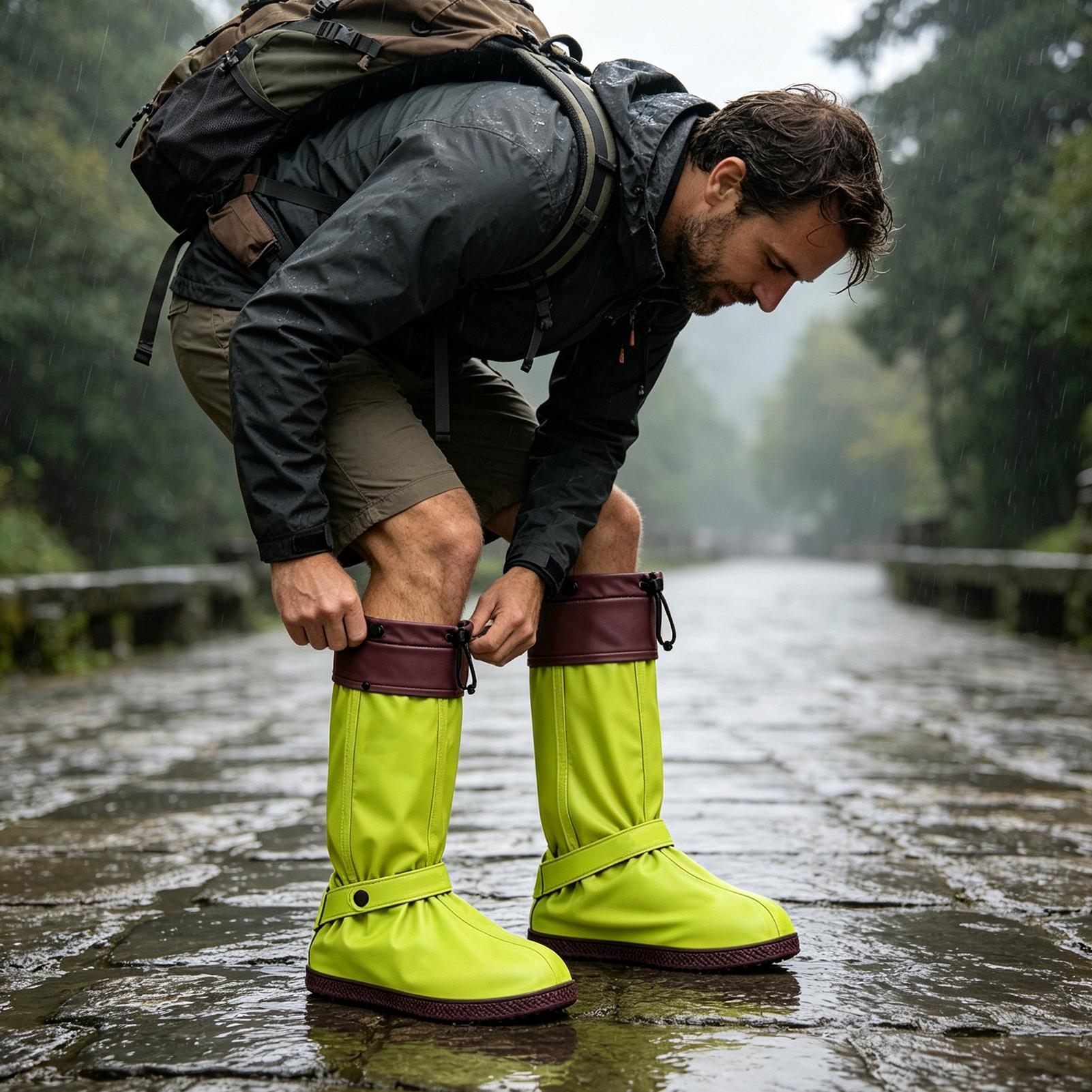 Waterproof Shoe Covers Zipper  - огляд і ціна Cycling Commute Shoes