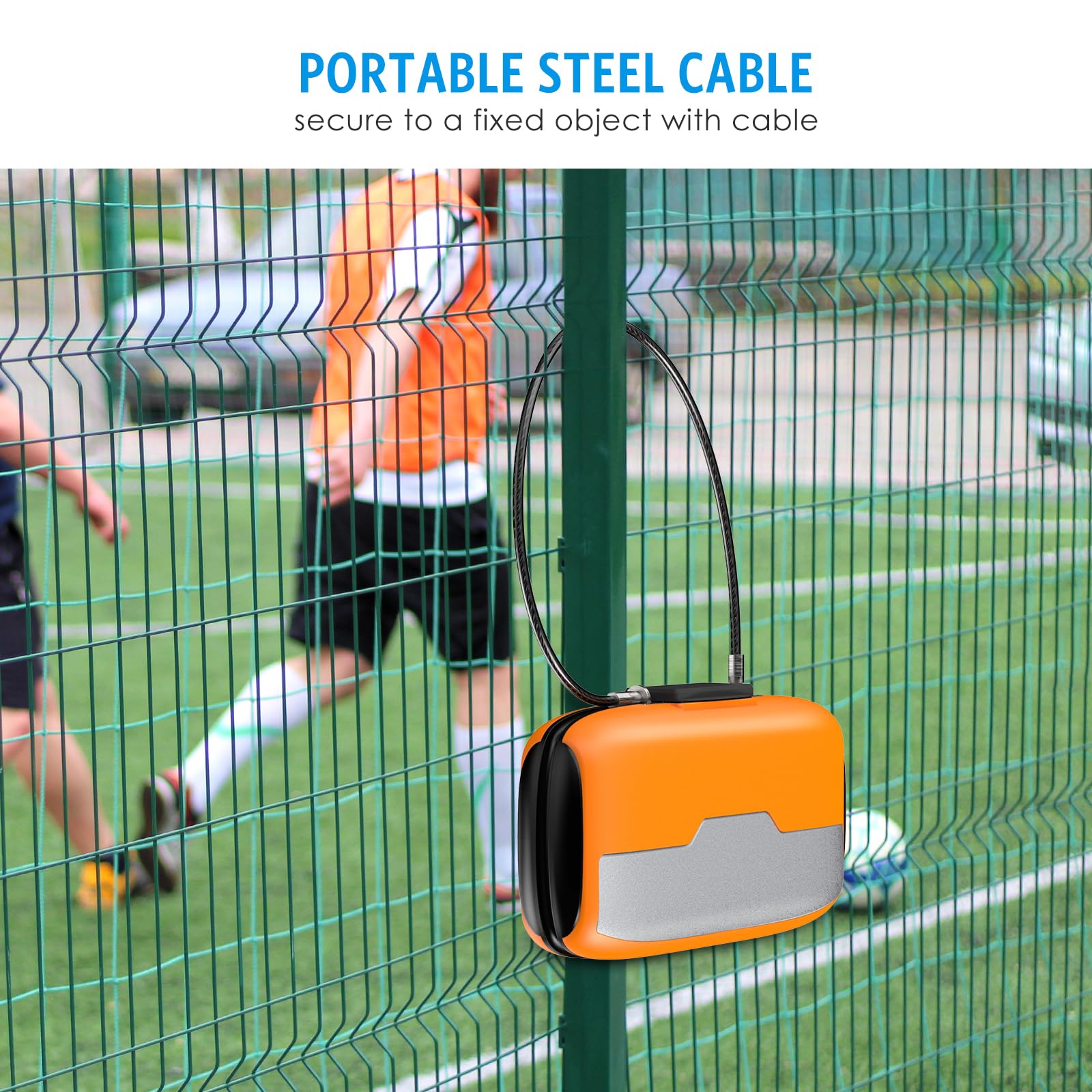 Portable Safe Lock Box with 4- - огляд і ціна Chain Lock Combination
