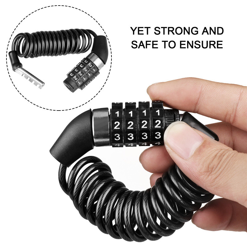 D1 Motorcycle Bicycle Anti-The - огляд і ціна Chain Lock Combination