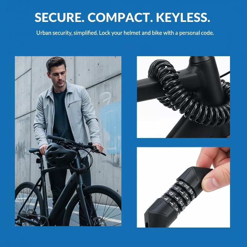 New Motorcycle Bicycle Anti-Th - огляд і ціна Chain Lock Combination