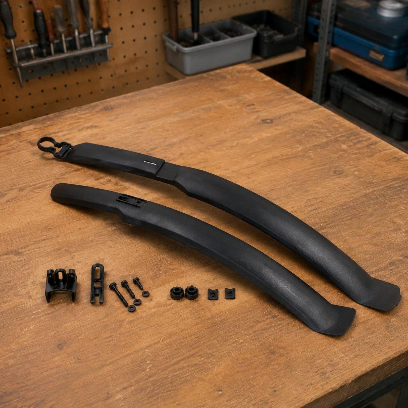 Road Bike Mudguard 700c Adjust - огляд і ціна Cycling Commute In Rain