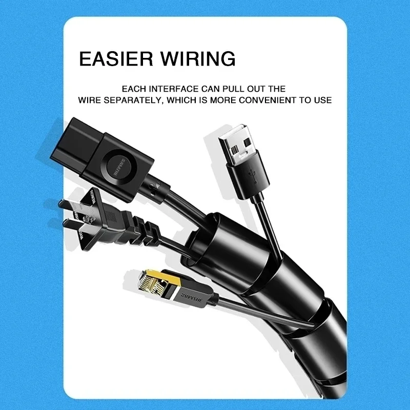2M/1M Black Cable Wire Protect - огляд і ціна Cable Lock Flexible