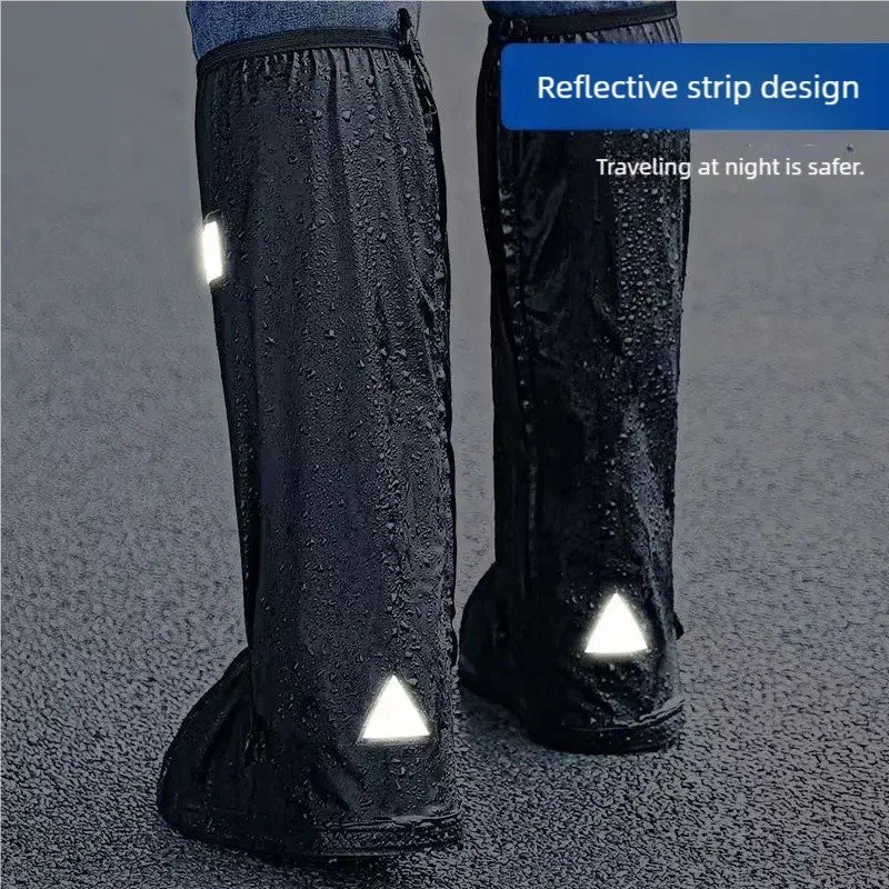 Reflective High‑Ankle Rain Boo - огляд і ціна Cycling Commute In Rain