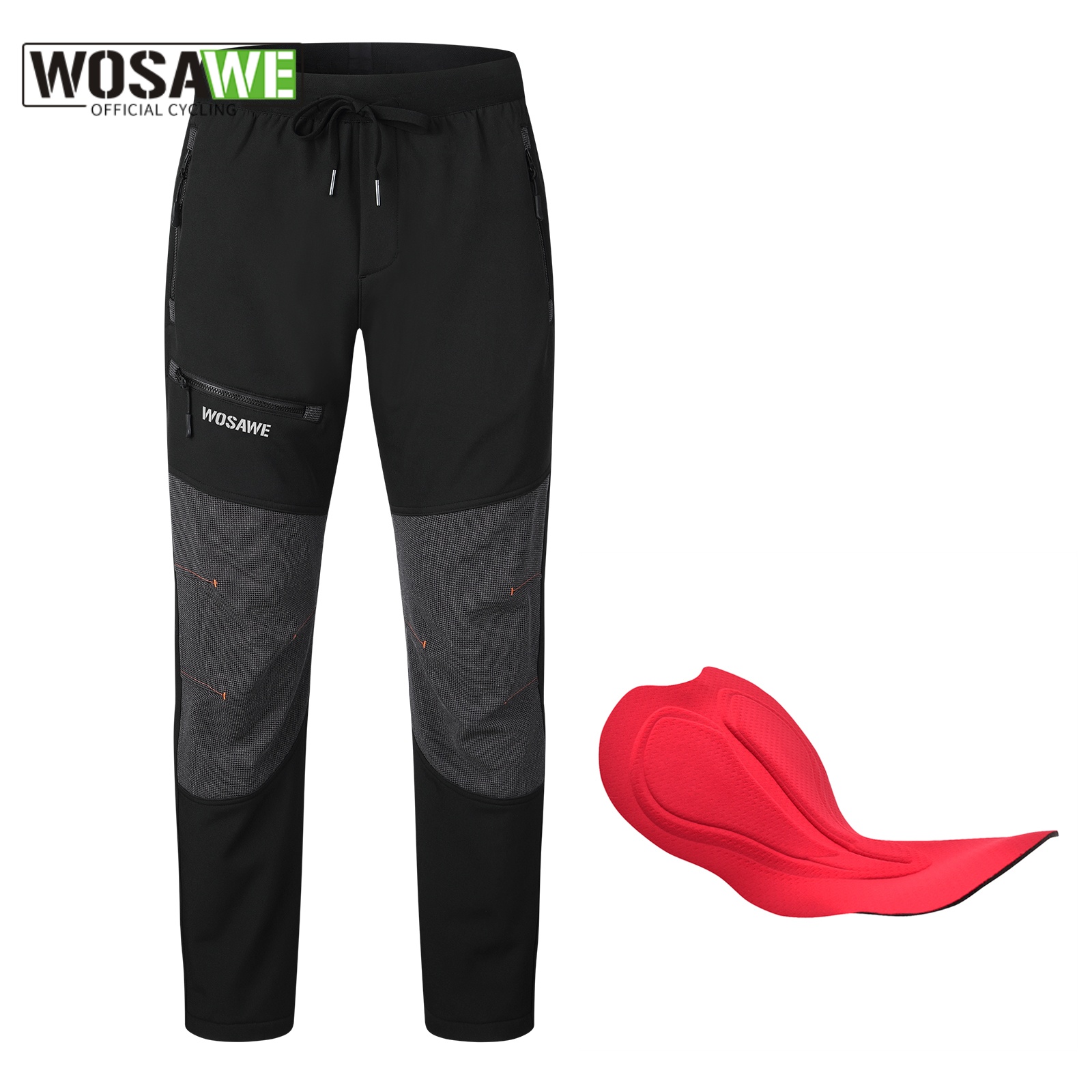 WOSAWE Men Padded Cycling Pant - огляд і ціна Cycling Commute Pants
