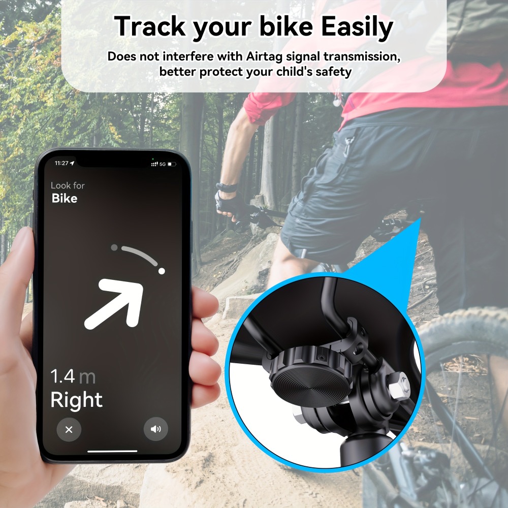 Airtag Bicycle Mount, Hidden B - огляд і ціна Commuting By Bike