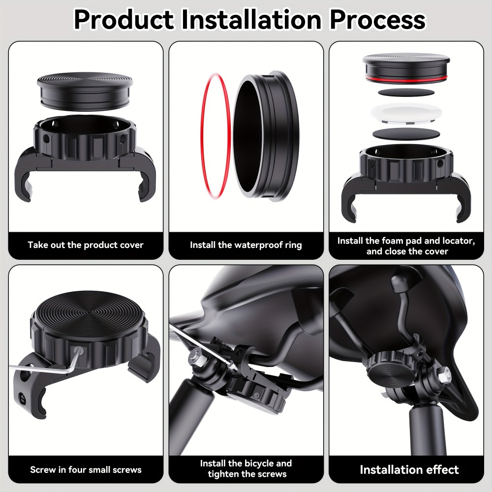 Airtag Bicycle Mount, Hidden B - огляд і ціна Commuting By Bike